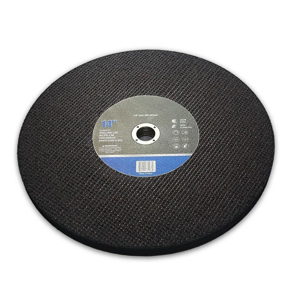 10-Pieces Set Cut-Off Wheels 14 in. x 5/32 in. x 1 in. SE (Set of 10) by STARK USA 1 10-Pieces Set Cut-Off Wheels 14 in. x 5/32 in. x 1 in. SE (Set of 10) by STARK USA