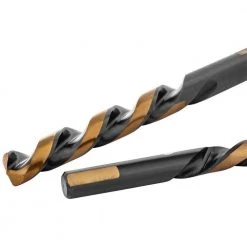 29-Piece 1/16 in. to 1/2 in. Left-Hand Cobalt Coated High Speed Steel Drill Bit Set Index by STARK USA -Industrial Tools Sales stark usa twist drill bits 30301 h 4f 1000