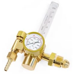 Argon CO2 Mig Tig Flowmeter Regulator with Gauge by STARK USA