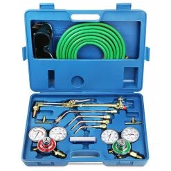 Cut Welder Kit with Torch, Oxygen and Acetylene Regulators, 3/16 in. x 15 ft. Hose, Victor Type Cutting Welding Brazing by STARK USA 10 Cut Welder Kit with Torch, Oxygen and Acetylene Regulators, 3/16 in. x 15 ft. Hose, Victor Type Cutting Welding Brazing by STARK USA -Industrial Tools Sales stark usa welding kits 55147 h2 44 1000