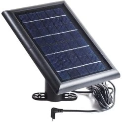 Solar Panel Compatible with Arlo Pro and Arlo Pro 2 - Power Your Arlo Surveillance Camera Continuously (Black) by Wasserstein -Industrial Tools Sales wasserstein home safety accessories 4895230302019 1f 1000
