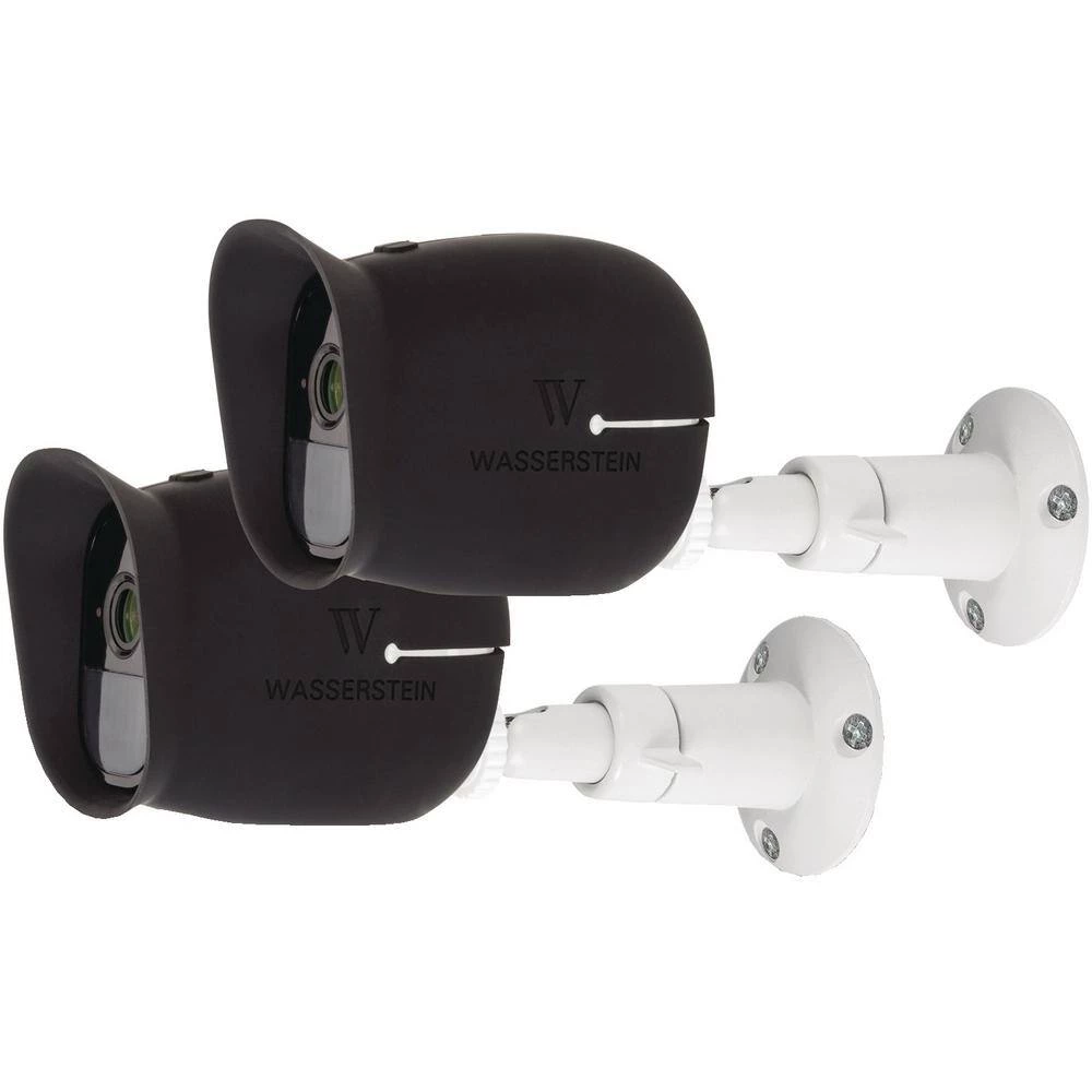 White Security Wall Mount for Arlo/Arlo Pro (6-Pack) by Wasserstein 3 White Security Wall Mount for Arlo/Arlo Pro (6-Pack) by Wasserstein - Image 3