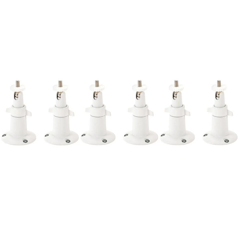 White Security Wall Mount for Arlo/Arlo Pro (6-Pack) by Wasserstein 1 White Security Wall Mount for Arlo/Arlo Pro (6-Pack) by Wasserstein