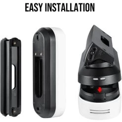 35° to 55° Horizontal Wedge Wall Mount Compatible with Arlo Essential Wire-Free Doorbell by Wasserstein 10 35° to 55° Horizontal Wedge Wall Mount Compatible with Arlo Essential Wire-Free Doorbell by Wasserstein -Industrial Tools Sales wasserstein home safety accessories arloessdbhorwedgeus 1f 1000