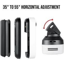 35° to 55° Horizontal Wedge Wall Mount Compatible with Arlo Essential Wire-Free Doorbell by Wasserstein 9 35° to 55° Horizontal Wedge Wall Mount Compatible with Arlo Essential Wire-Free Doorbell by Wasserstein -Industrial Tools Sales wasserstein home safety accessories arloessdbhorwedgeus 4f 1000