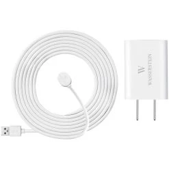 Arlo Ultra/Ultra 2 and Pro 3/Pro 4 Outdoor 25 ft. Magnetic Charging Cable with Quick Charge Power Adapter (White) by Wasserstein -Industrial Tools Sales wasserstein home safety accessories arloultraoutcaqc25ftwhtus 44 1000