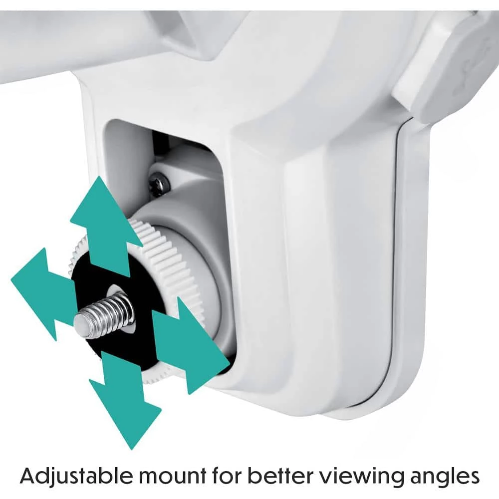 24.6 ft. Floodlight, Charger and Mount with External Adaptor for Arlo Pro 3/Pro 4 and Arlo Ultra/Ultra 2 by Wasserstein 4 24.6 ft. Floodlight, Charger and Mount with External Adaptor for Arlo Pro 3/Pro 4 and Arlo Ultra/Ultra 2 by Wasserstein - Image 4