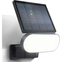 2-In-1 Solar Panel Charger and Security Light for Arlo Pro 3/Pro 4 and Ultra/Ultra 2 Camera Only, Black by Wasserstein