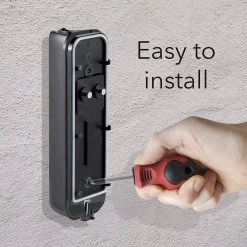 Horizontal Adjustable Angle Mount and Wall Plate for Blink Video Doorbell (Black) - 35° to 55° Adjustment by Wasserstein 9 Horizontal Adjustable Angle Mount and Wall Plate for Blink Video Doorbell (Black) - 35° to 55° Adjustment by Wasserstein -Industrial Tools Sales wasserstein home safety accessories blinkdbhorwedgeblkus 1f 1000