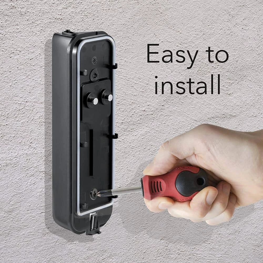 Horizontal Adjustable Angle Mount and Wall Plate for Blink Video Doorbell (Black) - 35° to 55° Adjustment by Wasserstein 4 Horizontal Adjustable Angle Mount and Wall Plate for Blink Video Doorbell (Black) - 35° to 55° Adjustment by Wasserstein - Image 4