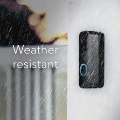 Horizontal Adjustable Angle Mount and Wall Plate for Blink Video Doorbell (Black) - 35° to 55° Adjustment by Wasserstein 10 Horizontal Adjustable Angle Mount and Wall Plate for Blink Video Doorbell (Black) - 35° to 55° Adjustment by Wasserstein -Industrial Tools Sales wasserstein home safety accessories blinkdbhorwedgeblkus 44 1000