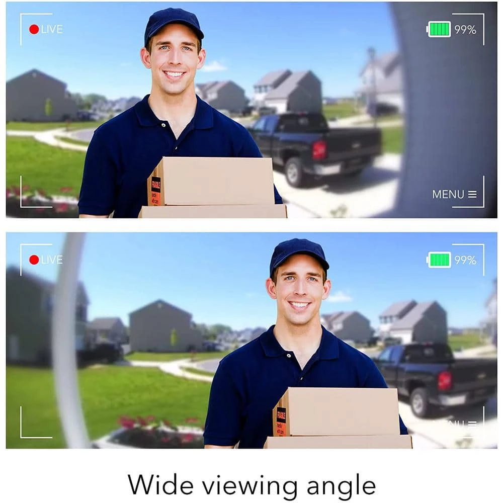 Horizontal Adjustable Angle Mount and Wall Plate for Blink Video Doorbell (Black) - 35° to 55° Adjustment by Wasserstein 3 Horizontal Adjustable Angle Mount and Wall Plate for Blink Video Doorbell (Black) - 35° to 55° Adjustment by Wasserstein - Image 3