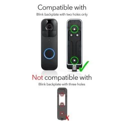 Solar Panel Compatible with Blink Video Doorbell - Solar Power for Your Blink Video Doorbell (Black) by Wasserstein -Industrial Tools Sales wasserstein home safety accessories blinkdbsolarpanelblkus fa 1000