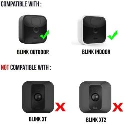 Blink Outdoor and Blink Indoor AA Battery Extension Pack (Batteries Not Included) (3-Pack) by Wasserstein -Industrial Tools Sales wasserstein home safety accessories blinkoutalbattblk3us 76 1000