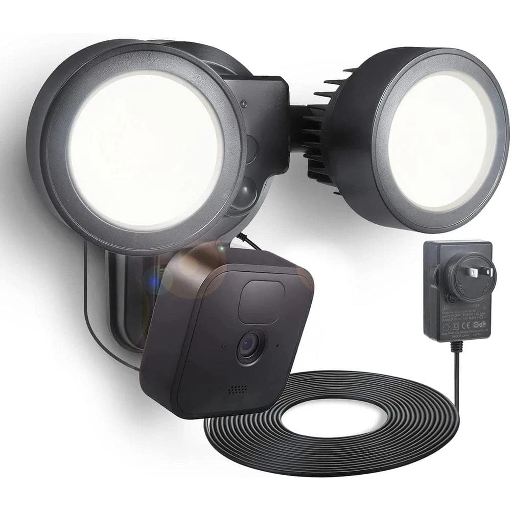 24.6 ft. Floodlight, Charger and Mount with External Adaptor for Blink Outdoor and Blink XT2/XT by Wasserstein 1 24.6 ft. Floodlight, Charger and Mount with External Adaptor for Blink Outdoor and Blink XT2/XT by Wasserstein