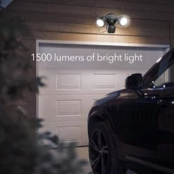 3-in-1 Plugged-In Smart Floodlight, Charger and Mount Compatible with Blink Outdoor & Blink XT2 Camera by Wasserstein -Industrial Tools Sales wasserstein home safety accessories blinkoutsmtadpfldblkus 4f 1000