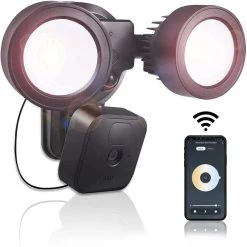 3-in-1 Smart Floodlight, Charger and Mount for Blink Outdoor and Blink XT2 Camera (Blink Camera NOT Included) by Wasserstein