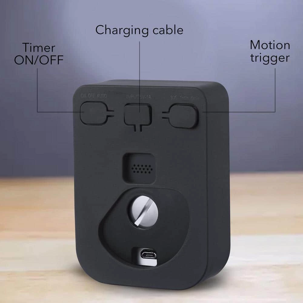 Spotlight Kit Compatible with Blink Outdoor and Blink Indoor Camera - Motion Detection Spotlight (Black) by Wasserstein 5 Spotlight Kit Compatible with Blink Outdoor and Blink Indoor Camera - Motion Detection Spotlight (Black) by Wasserstein - Image 5