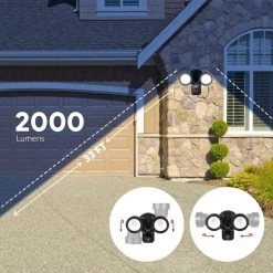 3-in-1 Floodlight, Charger and Mount for Blink Outdoor, Blink XT and Blink XT2 Camera (Black) (Camera Not Included) by Wasserstein -Industrial Tools Sales wasserstein home safety accessories blinkxtfldlightblkus 44 1000