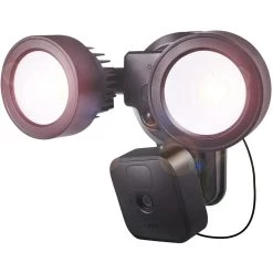 Default 4 3-in-1 Floodlight, Charger and Mount for Blink Outdoor, Blink XT and Blink XT2 Camera (Black) (Camera Not Included) by Wasserstein