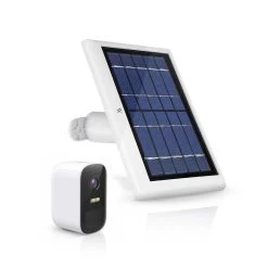 Solar Panel with 13 ft. Cable for Eufy Cam 2C and 2C Pro - Power Your Eufy Surveillance Camera Continuously in White by Wasserstein