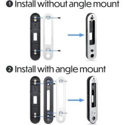 No-Drill Mount for Google Nest Doorbell (battery) - Avoid Drilling and Protect Your Walls by Wasserstein -Industrial Tools Sales wasserstein home safety accessories googledbnodrillmntus 4f 1000
