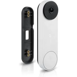 No-Drill Mount for Google Nest Doorbell (battery) - Avoid Drilling and Protect Your Walls by Wasserstein