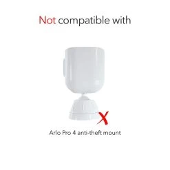 Weatherproof Gutter Mount for Arlo Pro, Pro 2, Pro 3, Pro 4, Ultra, UItra 2, HD, Go, Essential Camera in White (1-Pack) by Wasserstein 10 Weatherproof Gutter Mount for Arlo Pro, Pro 2, Pro 3, Pro 4, Ultra, UItra 2, HD, Go, Essential Camera in White (1-Pack) by Wasserstein -Industrial Tools Sales wasserstein home safety accessories gutterarlowhtusn 1f 1000