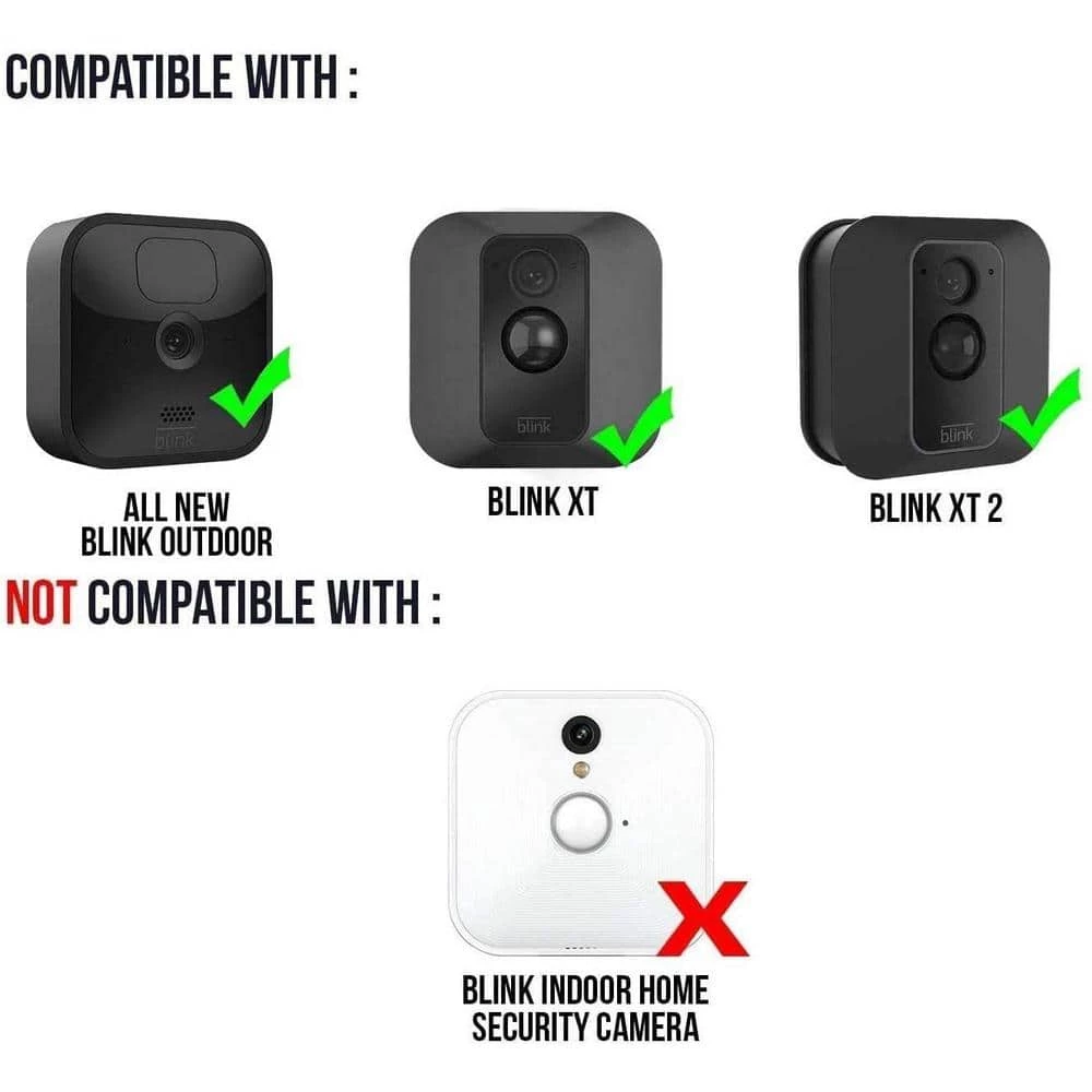 Weatherproof Gutter Mount for Blink Outdoor Blink XT and Blink XT2 Camera with Universal Screw Adapter, Black (3-Pack) by Wasserstein 6 Weatherproof Gutter Mount for Blink Outdoor Blink XT and Blink XT2 Camera with Universal Screw Adapter, Black (3-Pack) by Wasserstein - Image 6