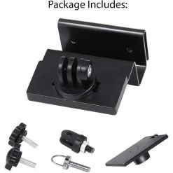 Black Gutter Mount Compatible with Ring, Arlo, Reolink Security Cameras and Compatible Solar Panels (2-Pack) by Wasserstein -Industrial Tools Sales wasserstein home safety accessories guttersolar2blkusa 44 1000