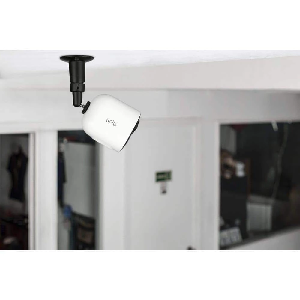 Security Wall Mount Adjustable Indoor/Outdoor for Arlo Pro, Pro 2, Pro 3, Pro 4, Ultra, Ultra 2 Cameras (3-Pack, Black) by Wasserstein 5 Security Wall Mount Adjustable Indoor/Outdoor for Arlo Pro, Pro 2, Pro 3, Pro 4, Ultra, Ultra 2 Cameras (3-Pack, Black) by Wasserstein - Image 5