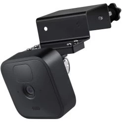 Universal Door Mount for Wyze Cam Outdoor, Arlo Pro/Ultra/Essential, Ring Stick Up/Spotlight Cam, Blink, eufyCam (Black) by Wasserstein