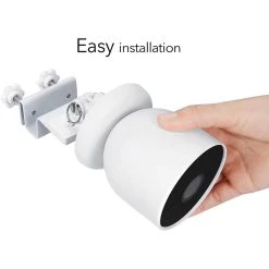 Weatherproof Gutter Mount for Google Nest Cam Battery White Flexible Mounting for Nest Cam by Wasserstein -Industrial Tools Sales wasserstein home safety accessories nestcamguttermntwhtus fa 1000