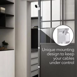 Magnetic Wall Mount for Google Nest Cam (Indoor, Wired) - More Mounting Options for Your Nest Cam (White) by Wasserstein -Industrial Tools Sales wasserstein home safety accessories nestcamindoormagnetmntus 44 1000