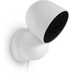 Magnetic Wall Mount for Google Nest Cam (Indoor, Wired) - More Mounting Options for Your Nest Cam (White) by Wasserstein