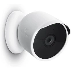 Protective Cover for Google Nest Cam (Battery) - Protective Silicone Cover for Your Camera (1-Pack/White) by Wasserstein