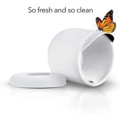 Protective Cover for Google Nest Cam (Battery) - Protective Silicone Cover for Your Camera (1-Pack/White) by Wasserstein -Industrial Tools Sales wasserstein home safety accessories nestcamskinwhtus fa 1000