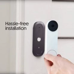 Wall Plate for Google Nest Doorbell (Battery) - Made for Google Nest by Wasserstein 10 Wall Plate for Google Nest Doorbell (Battery) - Made for Google Nest by Wasserstein -Industrial Tools Sales wasserstein home safety accessories nestdb2battpltblkusa 1f 1000