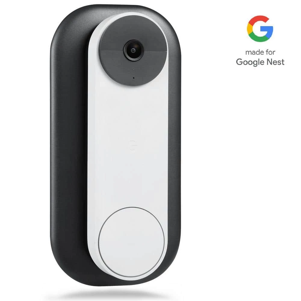 Wall Plate for Google Nest Doorbell (Battery) - Made for Google Nest by Wasserstein 1 Wall Plate for Google Nest Doorbell (Battery) - Made for Google Nest by Wasserstein