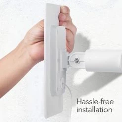 Solar Panel for Google Nest Doorbell (Battery) with 1.7-Wat Solar Power - Made for Google Nest by Wasserstein -Industrial Tools Sales wasserstein home safety accessories nestdbsolarusa fa 1000