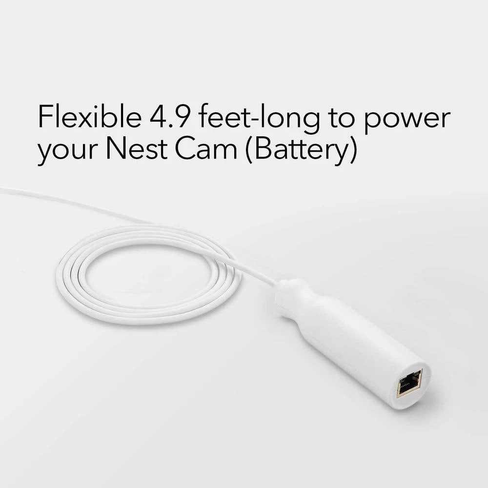 PoE Adapter for Google Nest Cam (Battery) - Made for Google Nest by Wasserstein 2 PoE Adapter for Google Nest Cam (Battery) - Made for Google Nest by Wasserstein - Image 2