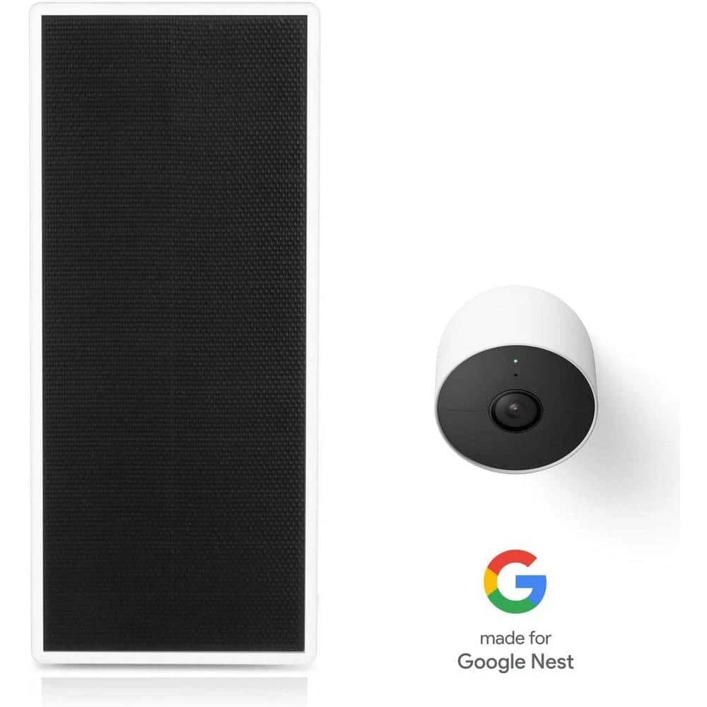 Premium Solar Panel for Google Nest Cam (Battery) with 3.5-Watt Solar Power - Made for Google Nest by Wasserstein 2 Premium Solar Panel for Google Nest Cam (Battery) with 3.5-Watt Solar Power - Made for Google Nest by Wasserstein - Image 2