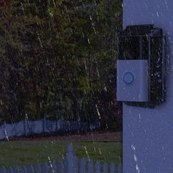 Solar Charger Mount for Ring Video Doorbell 1 (2nd Gen, 2020 Release) - Power Your Ring Doorbell (5V 0.6W) - Black by Wasserstein 12 Solar Charger Mount for Ring Video Doorbell 1 (2nd Gen, 2020 Release) - Power Your Ring Doorbell (5V 0.6W) - Black by Wasserstein -Industrial Tools Sales wasserstein home safety accessories ringdb1secgensolarsblkus fa 1000