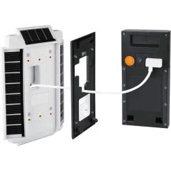 Solar Charger Mount for Ring Video Doorbell 1 (2nd Gen, 2020 Release) - Power Your Ring Doorbell (5V 0.6W) - White by Wasserstein 9 Solar Charger Mount for Ring Video Doorbell 1 (2nd Gen, 2020 Release) - Power Your Ring Doorbell (5V 0.6W) - White by Wasserstein -Industrial Tools Sales wasserstein home safety accessories ringdb1secgensolarswhtus 4f 1000