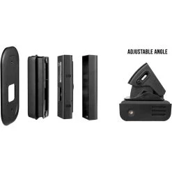 Horizontal Adjustable Angle Mount and Wall Plate for Ring Video Doorbell Wired by Wasserstein -Industrial Tools Sales wasserstein home safety accessories ringdbbathorwdg wlpltblkus 4f 1000