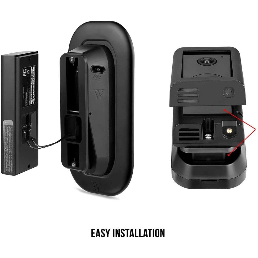Vertical Adjustable Angle Mount and Wall Plate for Ring Video Doorbell Wired by Wasserstein 5 Vertical Adjustable Angle Mount and Wall Plate for Ring Video Doorbell Wired by Wasserstein - Image 5