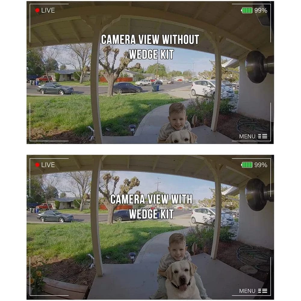 Vertical Adjustable Angle Mount and Wall Plate for Ring Video Doorbell Wired by Wasserstein 6 Vertical Adjustable Angle Mount and Wall Plate for Ring Video Doorbell Wired by Wasserstein - Image 6