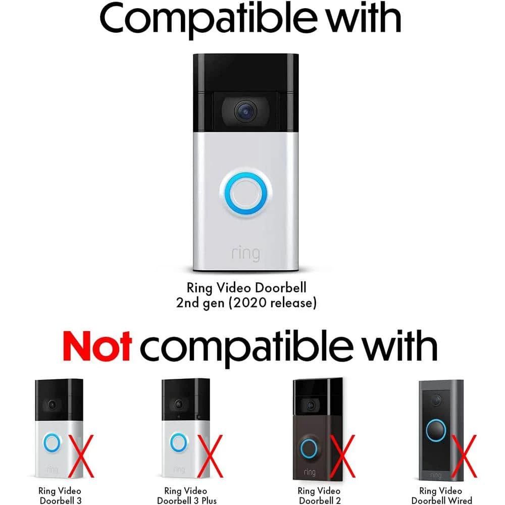 Weatherproof Premium Solar Charger for Ring Video Doorbell 2nd Gen Powered by US-Engineered Solar Cells by Wasserstein 6 Weatherproof Premium Solar Charger for Ring Video Doorbell 2nd Gen Powered by US-Engineered Solar Cells by Wasserstein - Image 6