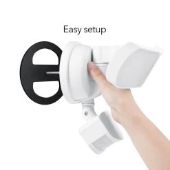 Wired Smart Floodlight-2000 Lumens-Outdoor Floodlight with Motion Sensor and Timer Control for Your Home Security System by Wasserstein -Industrial Tools Sales wasserstein home safety accessories smtfldlightwhtus 76 1000