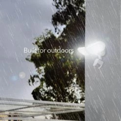 Wired Smart Floodlight-2000 Lumens-Outdoor Floodlight with Motion Sensor and Timer Control for Your Home Security System by Wasserstein -Industrial Tools Sales wasserstein home safety accessories smtfldlightwhtus fa 1000